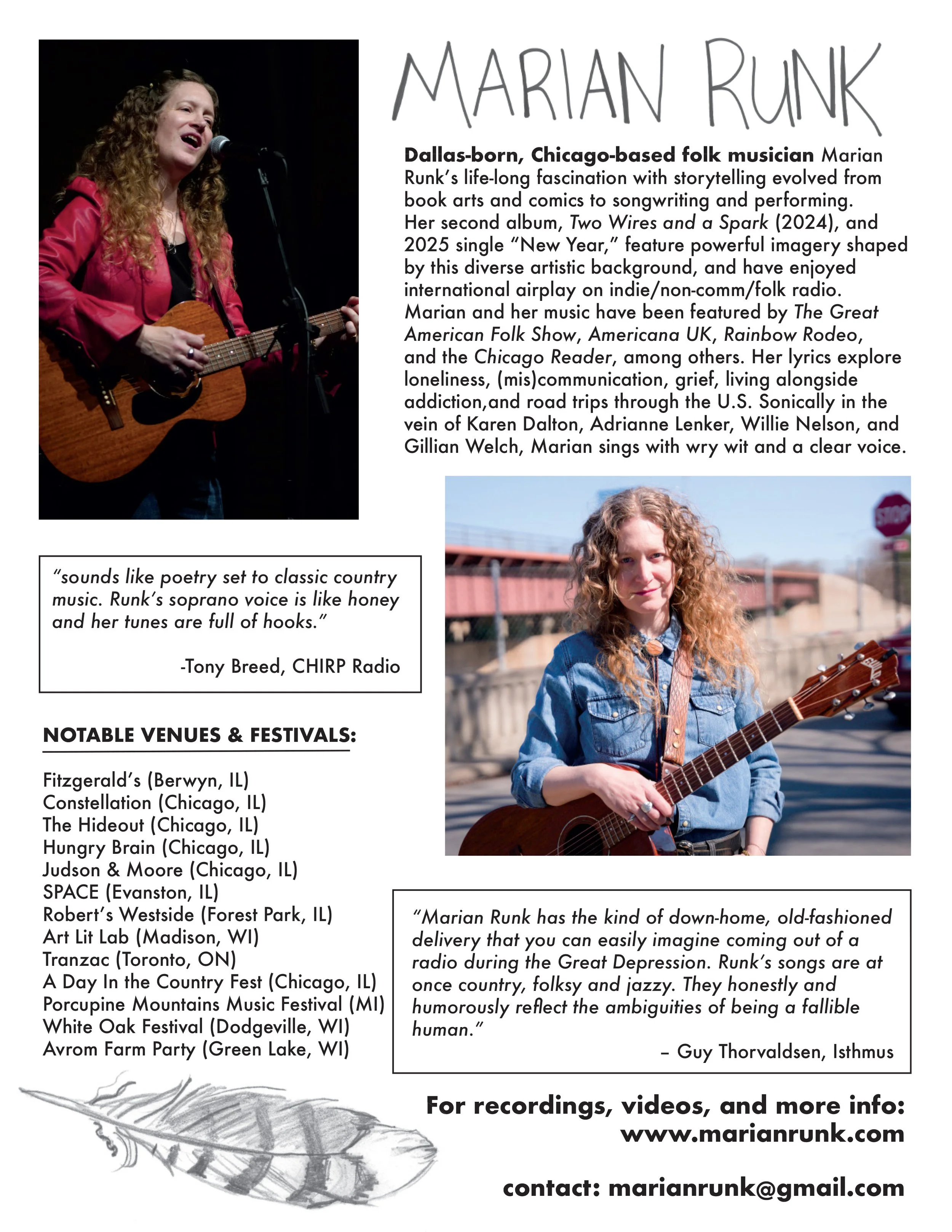 EPK — MARIAN RUNK